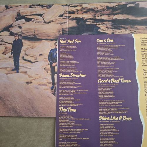 INXS Listen Like Thieves vinyl record