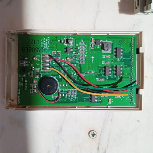 Bosch alarm system CP 508 used with keypad and transformer
