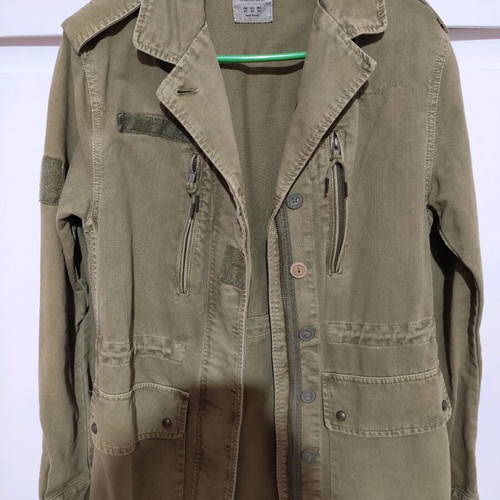 Zara jacket like new, green for autumn/spring