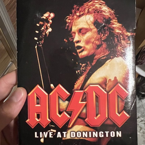 AC/DC Live at Donington DVD like new, rock