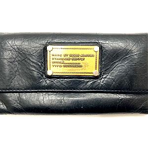 Marc Jacobs cow leather flap wallet