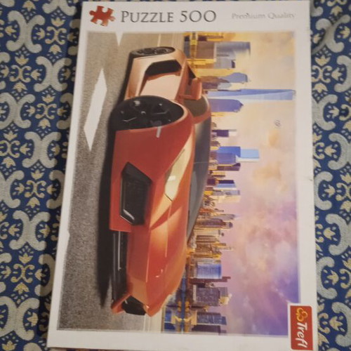 Puzzle 500 pieces used