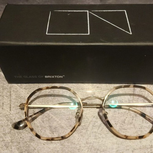 Brixton Blue Light Glasses with Case like new