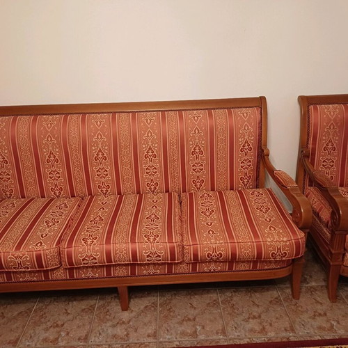 Living room set 4 pieces new with three-seat, two-seat sofa and 2 armchairs