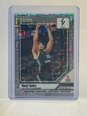 2024-25 Panini Donruss Euroleague Neal Sako #15 Press Proof /275