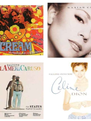 CD collection of 40 rock, pop, electronic and soundtrack albums like new