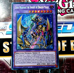 Dark Magician The Knight Of Dragon Magic (Secret Rare)