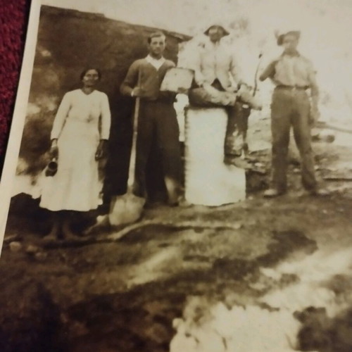 Antique photo used, December 30, 1935