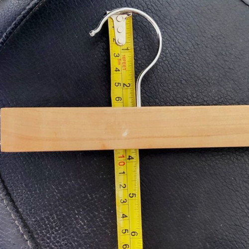 Wooden hangers like new for skirts and trousers