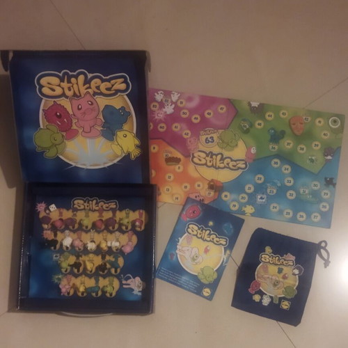 Stikeez collectible album with board game, Lidl 2014