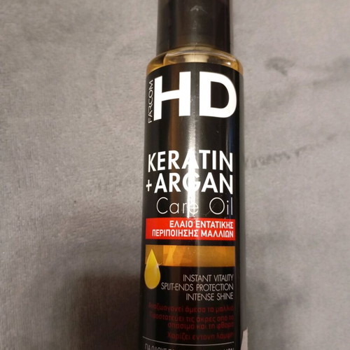 Farcom HD Keratin + Argan Care Oil intensive hair treatment oil new