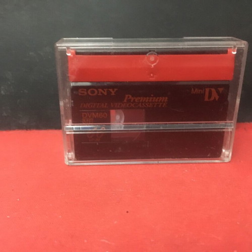 Sony DVM60 digital videocassette used in good condition