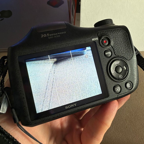 Sony H300 camera with 20 megapixels and 35x optical zoom