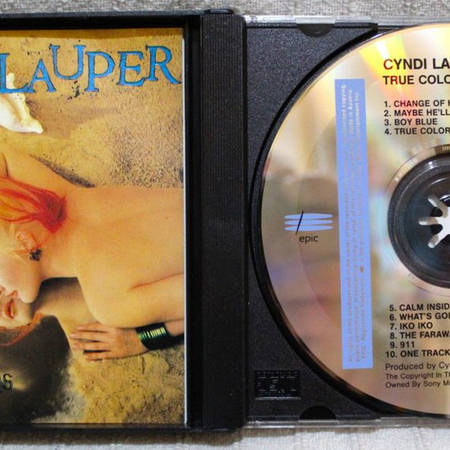 Cyndi Lauper She's So Unusual & True Colors CD used, double album