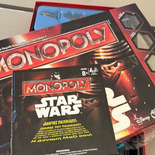 Monopoly Star Wars board game used