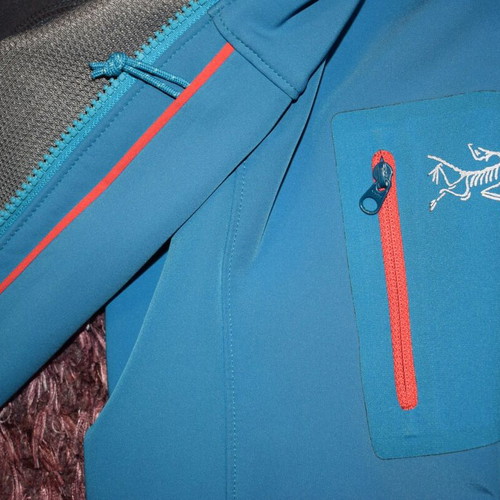 Arcteryx Gamma MX Hoody women's softshell jacket size L used, blue