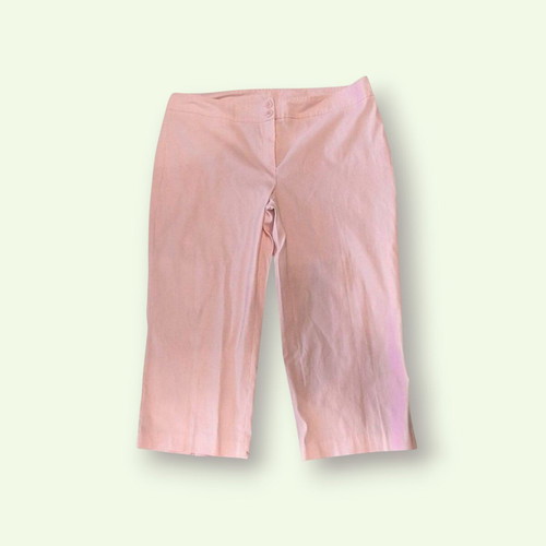 Capri elastic pants XL summer soft pink, like new