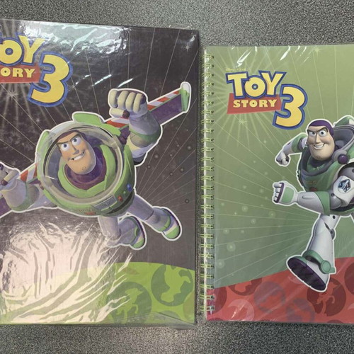 Toy Story 3 Pixar folder and notebook new