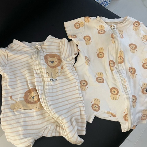 Sinsay baby rompers used, 2 pieces, 68 cm for boy