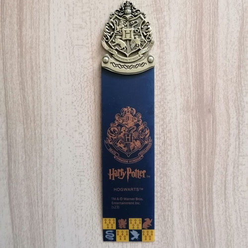 Harry Potter Hogwarts Bookmark like new, Noble Collection
