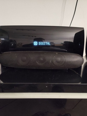 Home cinema Samsung μεταχειρισμένο, dvd player δεν λειτουργεί, ηχείο με μικρό χτύπημα