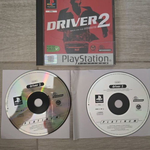 Driver 2 PlayStation (PS1) like new without manual