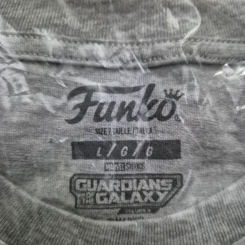 Funko Drax T-Shirt new, size Large, gray and blue