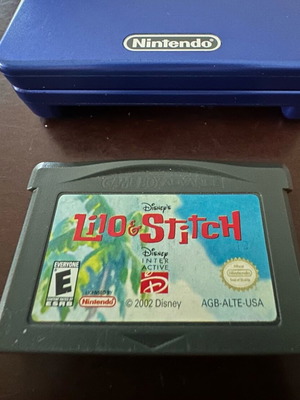 Lilo&Stitch cartridge for Game Boy Advance like new, authentic