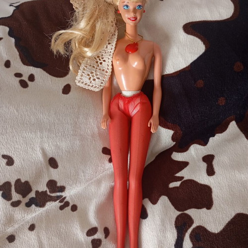 Κούκλα Barbie ρετρό Superstar face μεταχειρισμένη από τα 80s, Μαλαισία