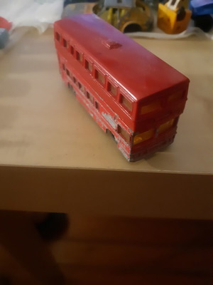 Matchbox The Londoner No. 17 μεταχειρισμένο κλασικό κόκκινο διώροφο λεωφορείο