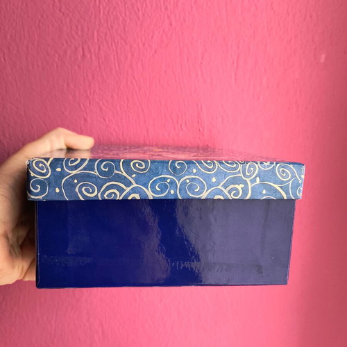 Christmas box new 16cm x 16cm