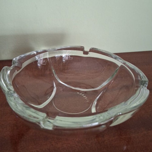 Fidenza Italy glass ashtray retro like new