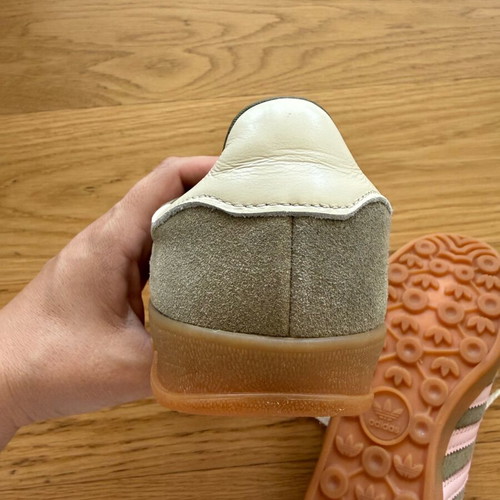 Gazelle Indoor Shoes Adidas σαν καινούργιο, πράσινα, 38.5