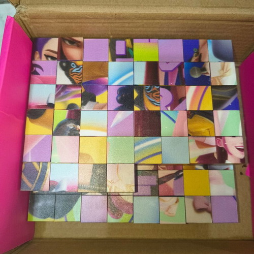 Huntrix Magnetic Puzzle Demon Hunters with 6 scenes, new
