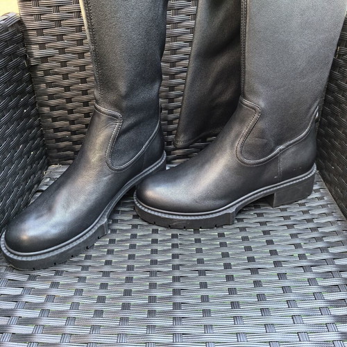 Coach Lisa over-the-knee boots, size 38, black