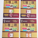 Panini World Cup '22 cards like new, 4 Germany players
