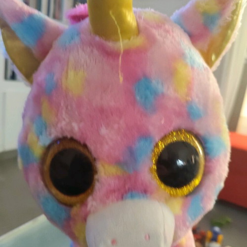 Tv Beanie Boos Fantasia plush unicorn 45 cm, like new