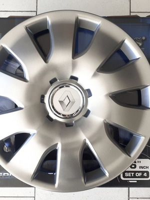 Τάσια 16'' μαρκέ για Renault, νέα, σετ 4 τεμαχίων