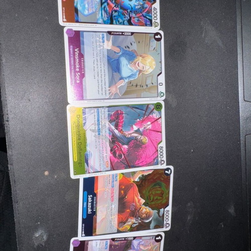 One Piece Op12 Bulk Common and Foil Cards like new