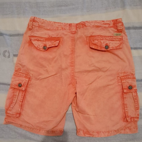 Admiral unisex pink-coral cargo shorts like new