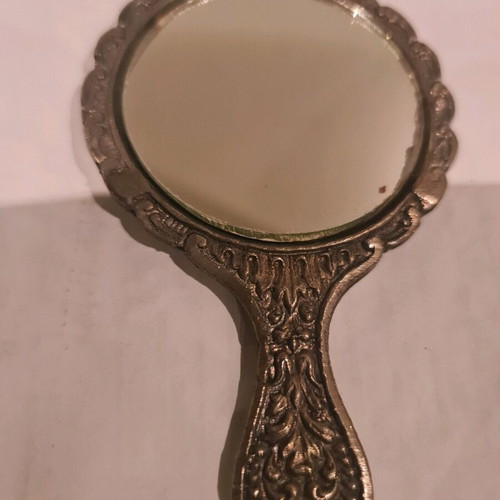 Silver hand mirror used from Ioannina