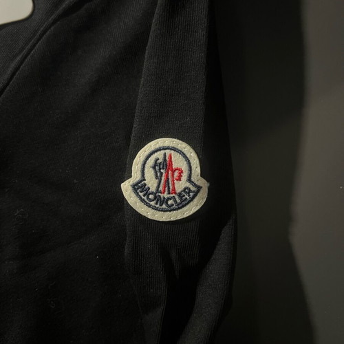 Moncler T Shirt New Black Medium-Large