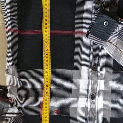Burberry London shirt size M like new, gray and blue