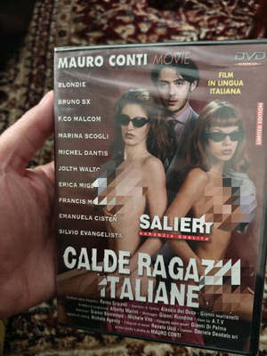 Calde Ragazze Italiane DVD καινούργιο, ερωτική ταινία