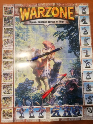 Warzone Venus:Bauhaus Forces of War poster used