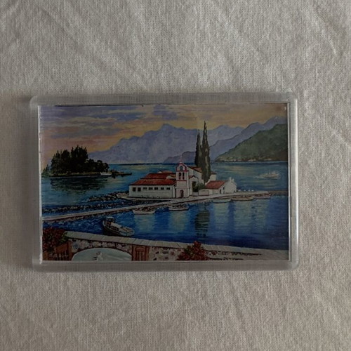 Corfu souvenir magnet