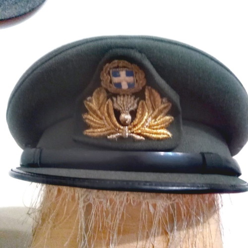 Military cap of reserve army officer 1976 used