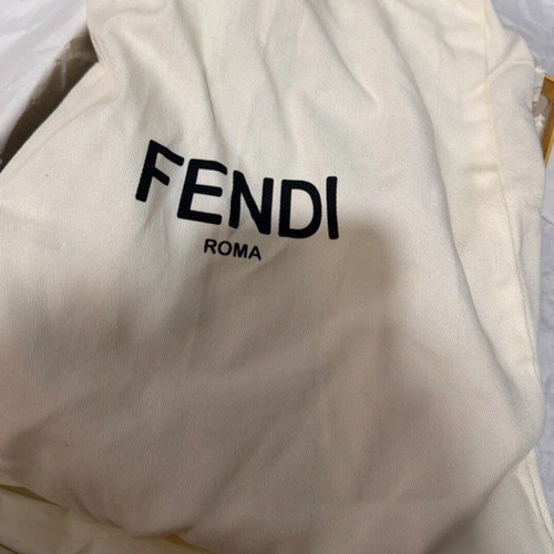 Fendi First clogs calf leather like new, black, size 39