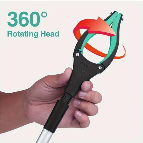 Aluminum folding grabber 81cm new with magnet