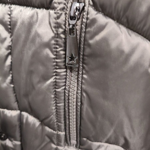 Puffer jacket medium size bronze satin like new